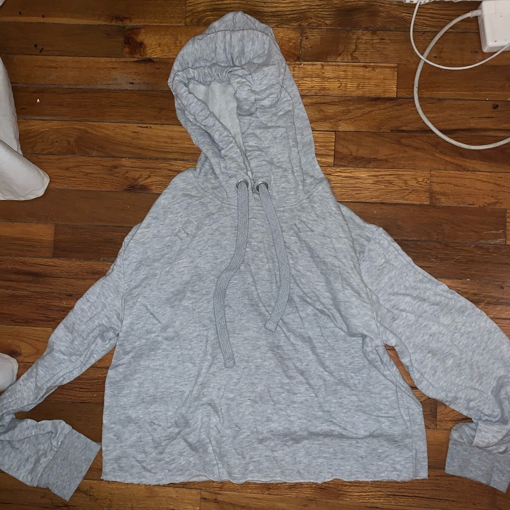 Garage cropped hoodie